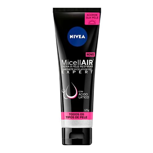 Sabonete Facial em Gel Nivea MicellAIR Expert 125ml Sabonete Facial em Gel Nivea MicellAIR Expert 125ml