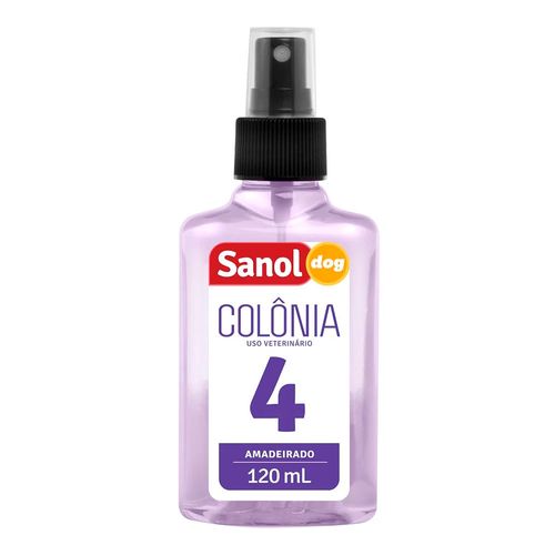 Sanol Colônia Macho Amadeirado - frasco com 120ml
