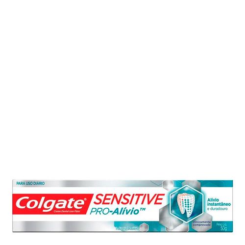 Creme Dental Colgate Sensitive Pró -Alívio - 50g Creme Dental Colgate Sensitive Pró -Alívio - 50g
