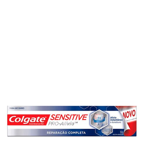 Creme Dental Colgate Sensitive Pro-Alívio Reparação Completa 50g Creme Dental Colgate Sensitive Pro-Alívio Reparação Completa 50g