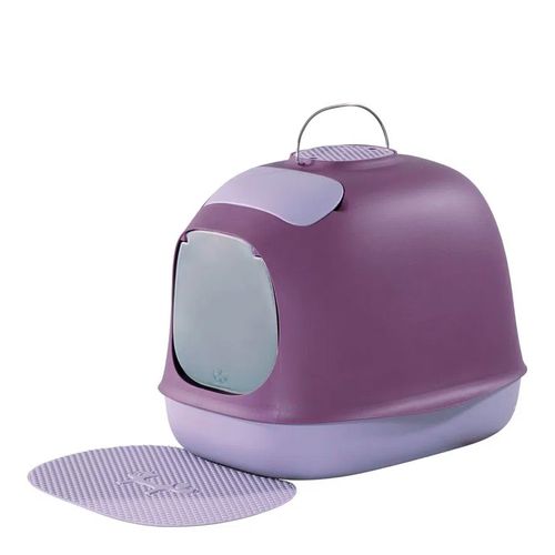 Banheiro Fechado para Gato United Pets - Lilás Banheiro Fechado para Gato United Pets - Lilás