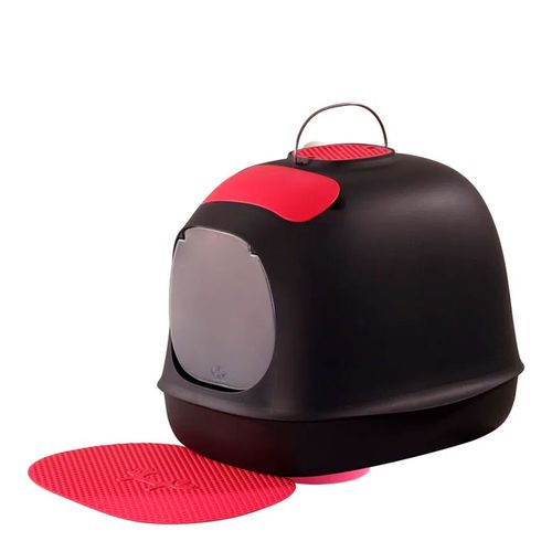 Banheiro Fechado para Gato United Pets - Preta Banheiro Fechado para Gato United Pets - Preta