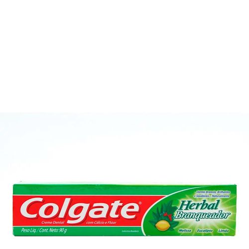 Creme Dental Colgate Herbal Branqueador 90g Creme Dental Colgate Herbal Branqueador 90g