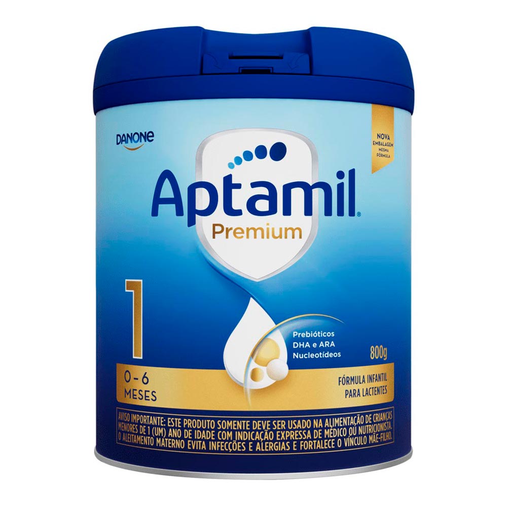 Fórmula Infantil Aptamil Premium 1 800g - Drogarias Pacheco