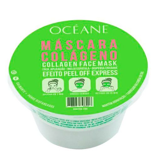 Máscara Facial Oceane Colágeno 28g Máscara Facial Oceane Colágeno 28g