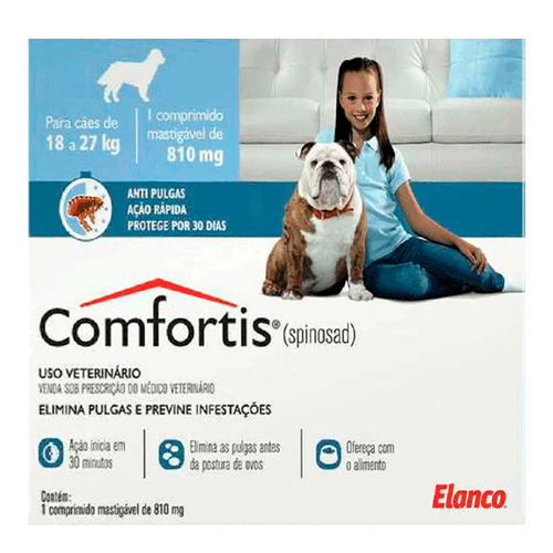 COMFORTIS G 810mg - para cães de 18 a 27kg COMFORTIS G 810mg - para cães de 18 a 27kg