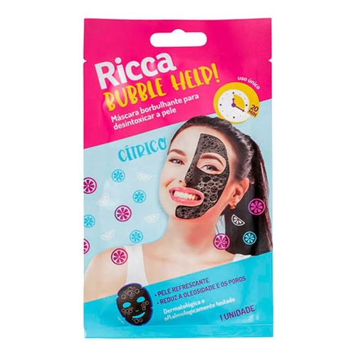 662526---mascara-facial-ricca-borbulhante-para-detox-da-pele-bubble-help-28g 662526---mascara-facial-ricca-borbulhante-para-detox-da-pele-bubble-help-28g