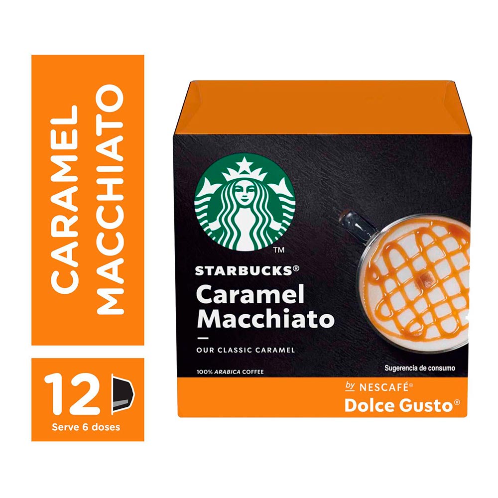 Cápsulas de Café Starbucks by Dolce Gusto Caramel Macchiato