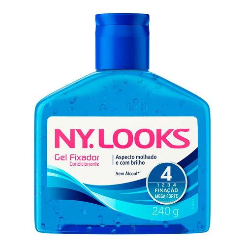 275123---gel-condicionador-fixador-ny-looks-fator-4-240g 275123---gel-condicionador-fixador-ny-looks-fator-4-240g