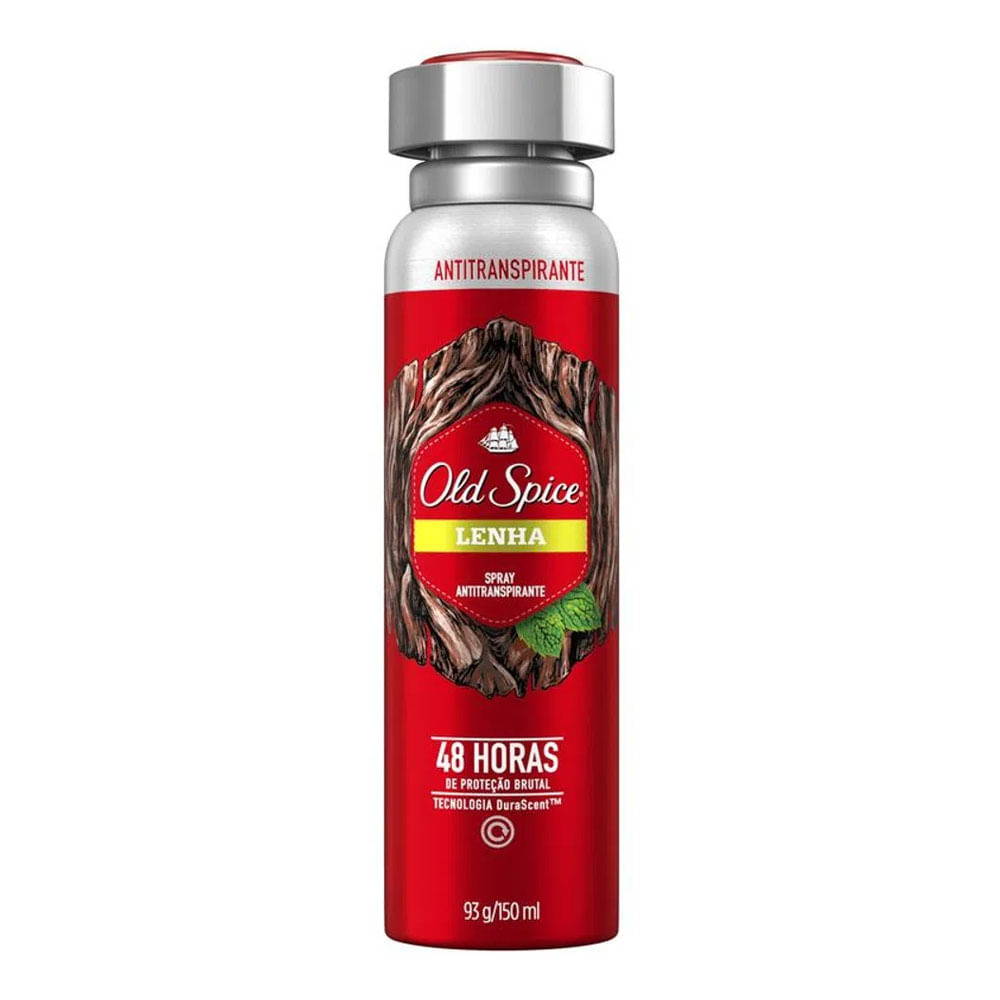 Desodorante Aerosol Old Spice Lenha 93g - Drogarias Pacheco