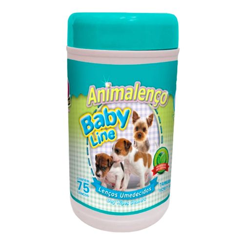Lenço Umedecido para Cachorro Filhote - Animalissimo Lenço Umedecido para Cachorro Filhote - Animalissimo