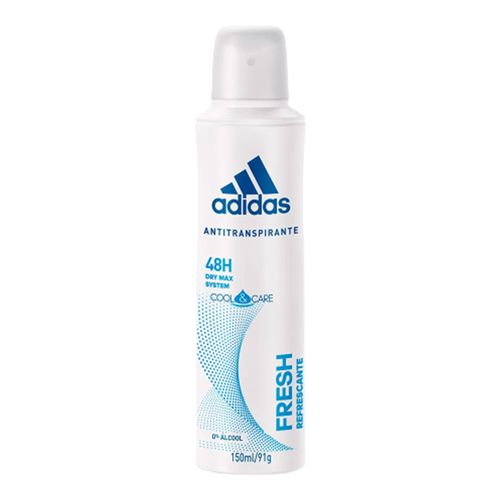 Desodorante Aerossol Antitranspirante Adidas Feminino Fresh 150ml Desodorante Aerossol Antitranspirante Adidas Feminino Fresh 150ml