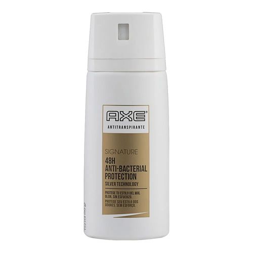 Desodorante Antitranspirante Aerosol Anti-bactericida Axe Signature 152ml Desodorante Antitranspirante Aerosol Anti-bactericida Axe Signature 152ml