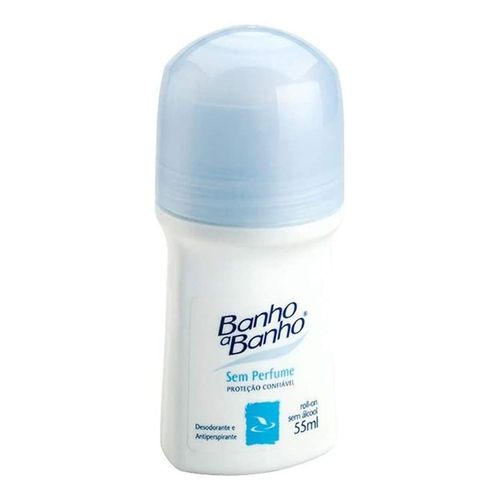 Desodorante Banho a Banho Roll On sem perfume 55g Desodorante Banho a Banho Roll On sem perfume 55g