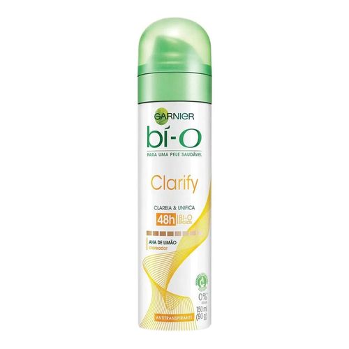 Desodorante Bi-O Aerosol Clarify Feminino - 150ml