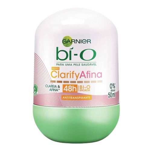 Desodorante Bí-O Roll On Clarify Afina e Clareia Feminino 50ml Desodorante Bí-O Roll On Clarify Afina e Clareia Feminino 50ml
