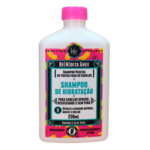 Shampoo Lola Bembita Ghe Hidratação Banana e Aloe Vera 250ml Shampoo Lola Bembita Ghe Hidratação Banana e Aloe Vera 250ml