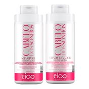 Kit Shampoo Eico Cabelos dos Sonhos 450ml + Condicionador 450ml