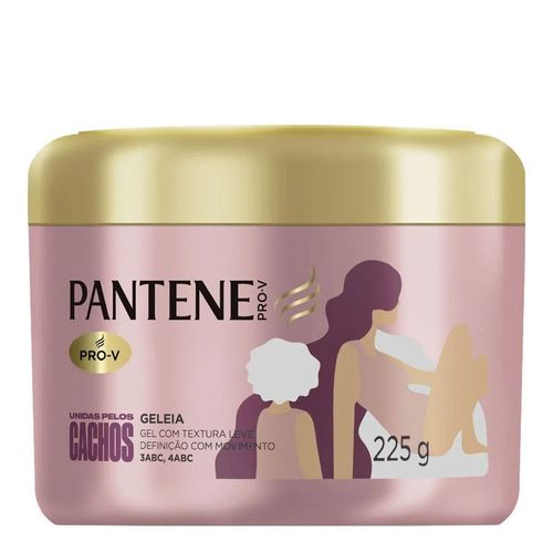 Geléia Capilar Pantene Unidas Pelos Cachos 225g Geléia Capilar Pantene Unidas Pelos Cachos 225g
