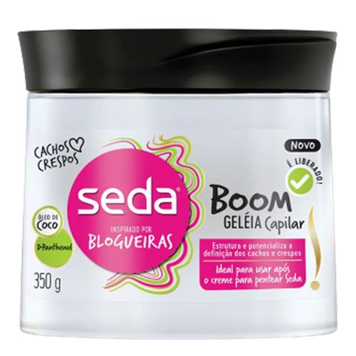 Geleia Capilar Seda Boom 350g