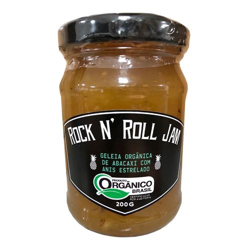 Geleia Orgânica de Abacaxi com Anis Estrelado - Rock N' Roll Jam - 200g Geleia Orgânica de Abacaxi com Anis Estrelado - Rock N' Roll Jam - 200g