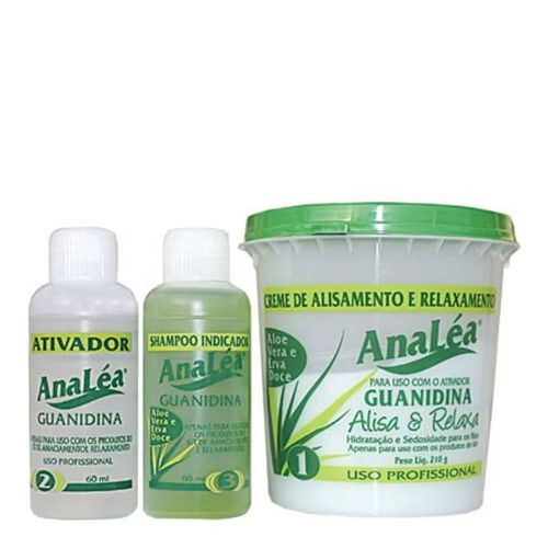 Kit Creme Alisante Guanidina B Kit Creme Alisante Guanidina B