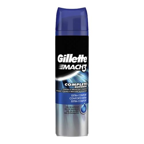 Gel de Barbear Gillette Mach 3 Complete Defense 71g Gel de Barbear Gillette Mach 3 Complete Defense 71g