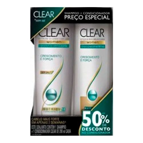 Kit Shampoo + Condicionador Crescimento e Força 200ml Kit Shampoo + Condicionador Crescimento e Força 200ml