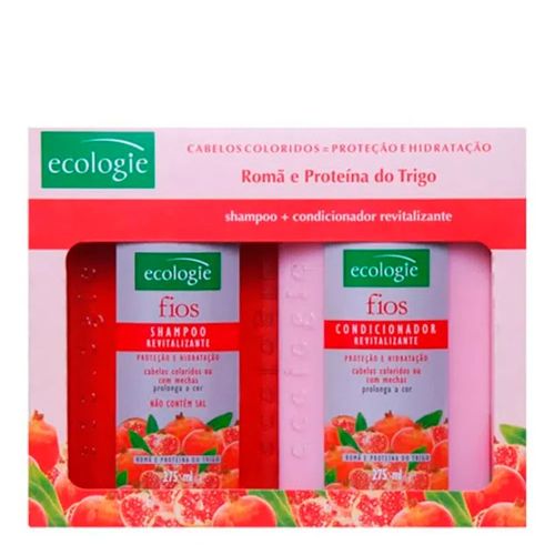 Kit Shampoo + Condicionador Ecologie Romã