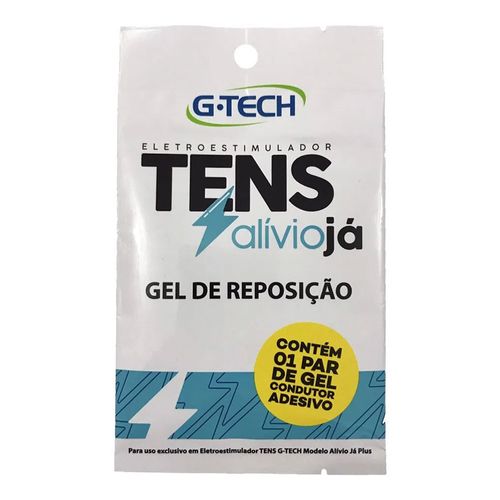 Gel de Reposição Tens Alívio Já G-tech 1 Par