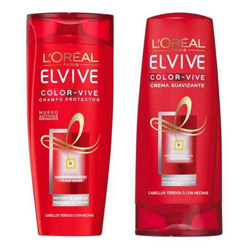 Kit Shampoo + Condicionador Elseve Color-Vive 200ml Kit Shampoo + Condicionador Elseve Color-Vive 200ml