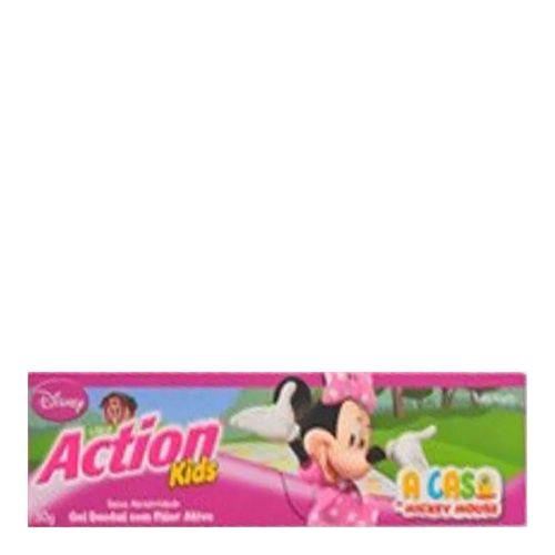 Gel Dental Disney Action Kids Minnie - 50g Gel Dental Disney Action Kids Minnie - 50g
