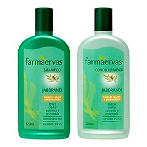 Kit Shampoo + Condicionador Farmaervas Cabelos Danificados Kit Shampoo + Condicionador Farmaervas Cabelos Danificados