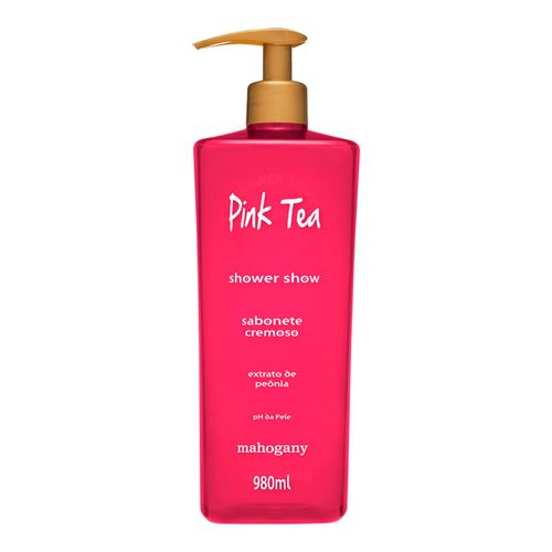 Sabonete Líquido Pink Tea Shower Show Mahogany 980ml