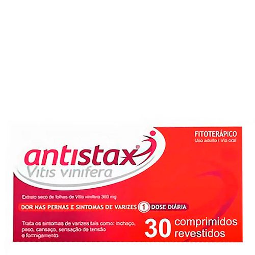 Antistax 360mg Boehringer 30 Cápsulas Antistax 360mg Boehringer 30 Cápsulas