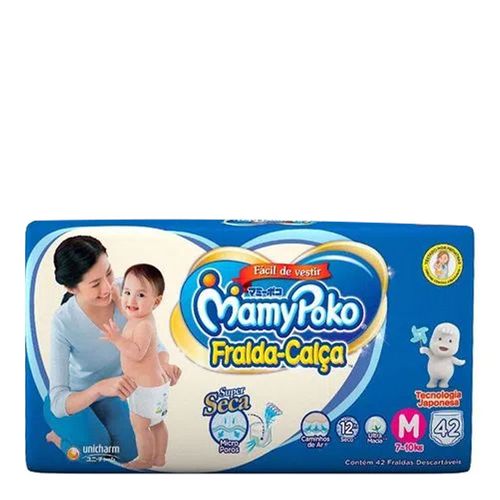 Fralda Mamypoko Mega M 42 Unidades Fralda Mamypoko Mega M 42 Unidades