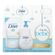 Kit Dove Baby Hidratação Enriquecida Sabonete Líquido 200ml + Refil 180ml