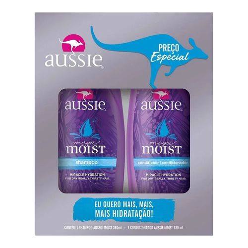 713600---kit-aussie-mega-moist-shampoo-360ml-condicionador-180ml 713600---kit-aussie-mega-moist-shampoo-360ml-condicionador-180ml