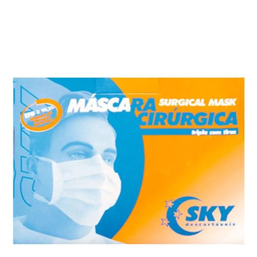 705837---mascara-cirurgica-descartavel-sky-tripla-com-tiras-50-unidades 705837---mascara-cirurgica-descartavel-sky-tripla-com-tiras-50-unidades