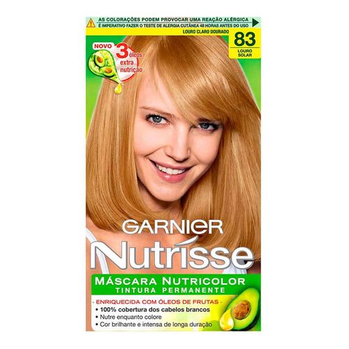 Tintura Garnier Nutrisse 83 Louro Solar Tintura Garnier Nutrisse 83 Louro Solar