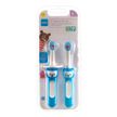 Kit Escova Dental Mam Baby Brush 6+ Meses Azul 2 Unidades