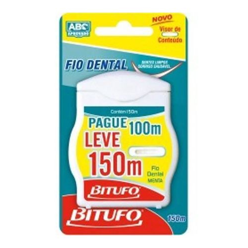 Fio Dental Bitufo 100m - Drogarias Pacheco