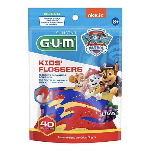 689270---fio-dental-flosser-gum-patrulha-canina-sabor-uva-40-unidades 689270---fio-dental-flosser-gum-patrulha-canina-sabor-uva-40-unidades