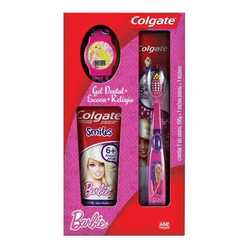 553328---kit-colgate-gel-dental-escova-relogio-barbie 553328---kit-colgate-gel-dental-escova-relogio-barbie