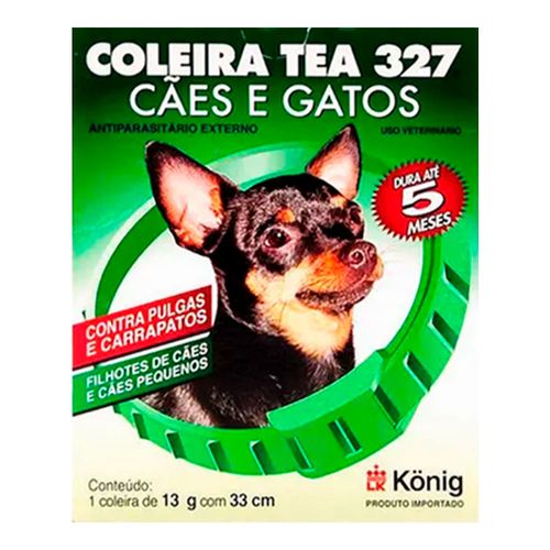 COLEIRA TEA 327 para filhotes de cães - 13cm COLEIRA TEA 327 para filhotes de cães - 13cm
