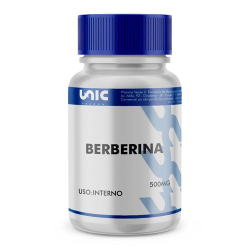 Berberina 500Mg 60 Cápsulas