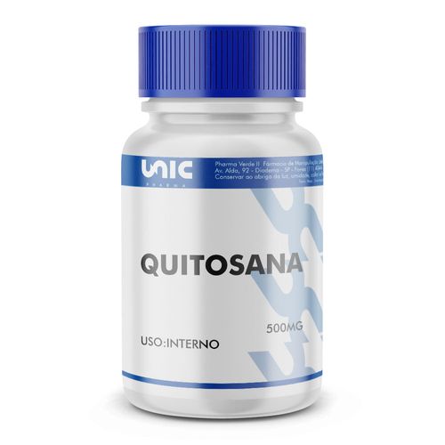 Quitosana 500mg - 120 Cápsulas 120 Cápsulas - Drogarias Pacheco