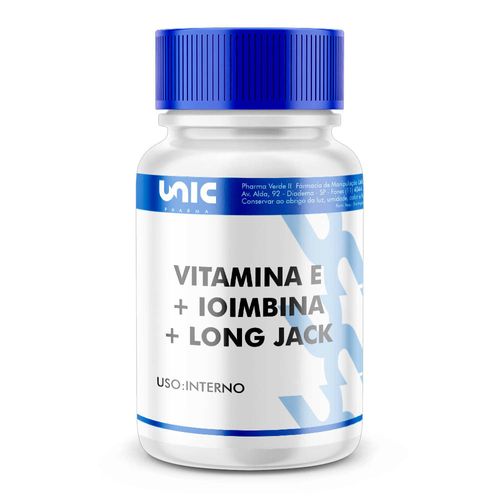 Vitamina E + Ioimbin + Long Jack 30 Doses