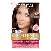 Tintura Imédia Excellence L'Oréal Creme 5.31 Castanho Radiante