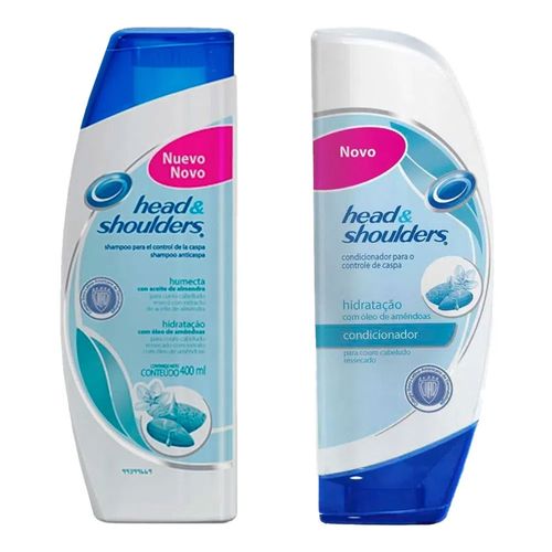 Kit Shampoo + Condicionador Head e Shoulders Hidratação 400ml Kit Shampoo + Condicionador Head e Shoulders Hidratação 400ml